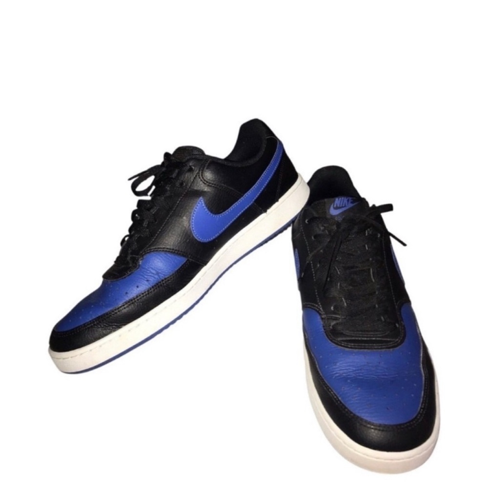 Nike Court Vision Low ‘Black Game Royal’ DM8681-001 Men’s Sneakers Size 11.5 - Picture 11 of 12